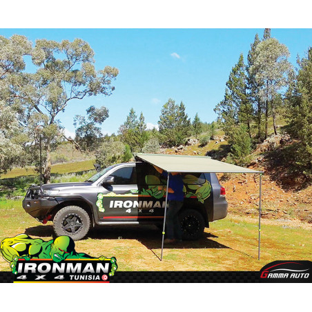 Auvent Instantane Avec Supports 1 4 M (L) X 2 M (Exterieur) Avec Led