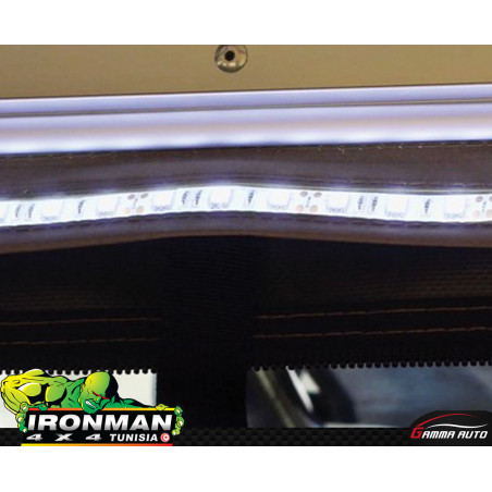 Auvent Instantane Avec Supports 1 4 M (L) X 2 M (Exterieur) Avec Led