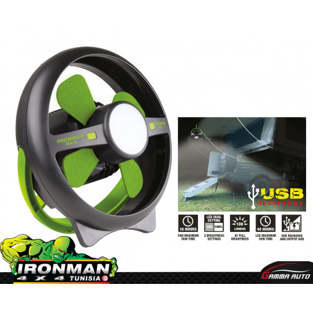 Ventilateur De Tente IRONMAN ITENTFAN002