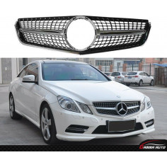 Calandre Mercedes Classe E W207 2009 2013 Diamond Silver