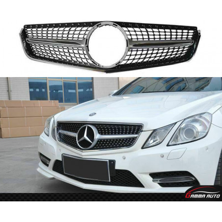 Calandre Mercedes Classe E W207 2009 2013 Diamond Silver