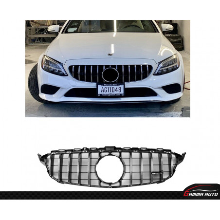 Calandre Mercedes Gt Classe C W205 2019+ Silver