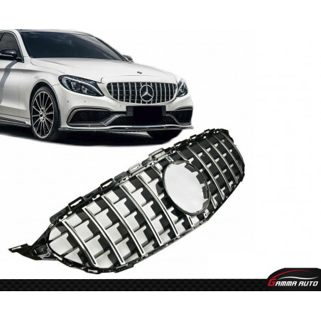 Calandre Mercedes Gt Classe C W205 2019+ Silver