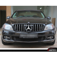 Calandre Mercedes Gt Classe C W204 2007 2014 Silver