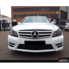 Calandre Mercedes Amg 3 Branche W204 2007 2014 Silver