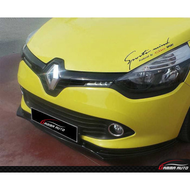 Front Lip Renault Clio 4 Gloss Black