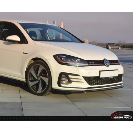 Front Lip Vw Golf 7.5 Gti Gloss Black