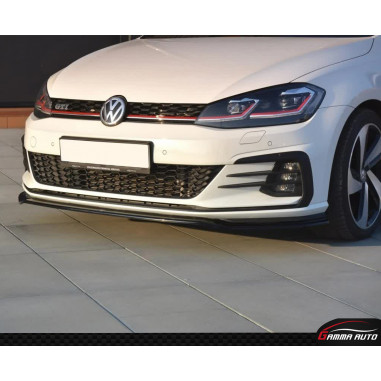 Front Lip Vw Golf 7.5 Gti Gloss Black