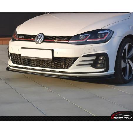 Front Lip Vw Golf 7.5 Gti Gloss Black