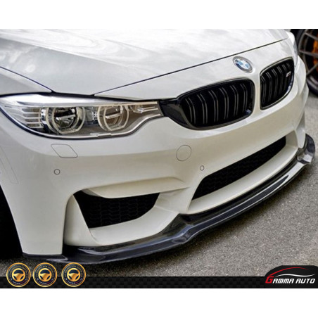 Front Lip Gloss Black Vorsteiner Bmw Serie 3 F30 M3