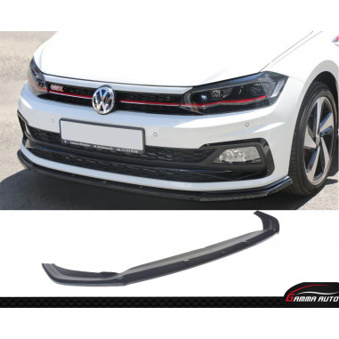 Front Lip Vw Polo 8 Gti Gloss Black