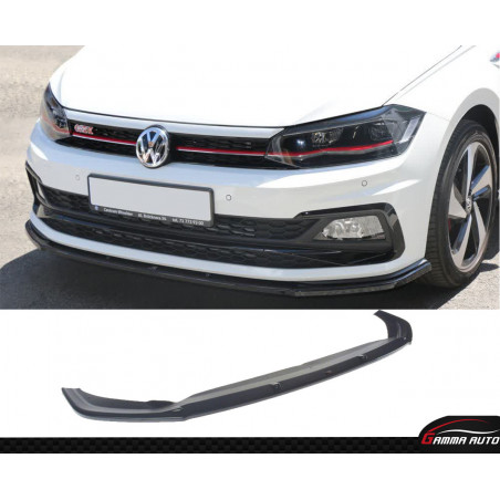 Front Lip Vw Polo 8 Gti Gloss Black
