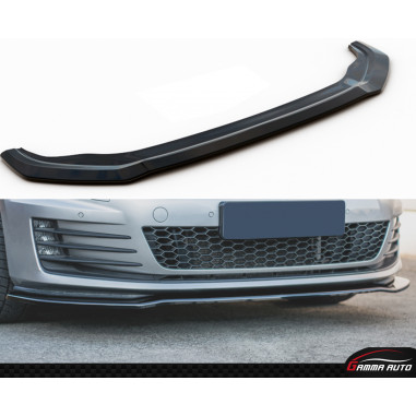 Front Lip Vw Golf 7 Gti Ph1 Gloss Black