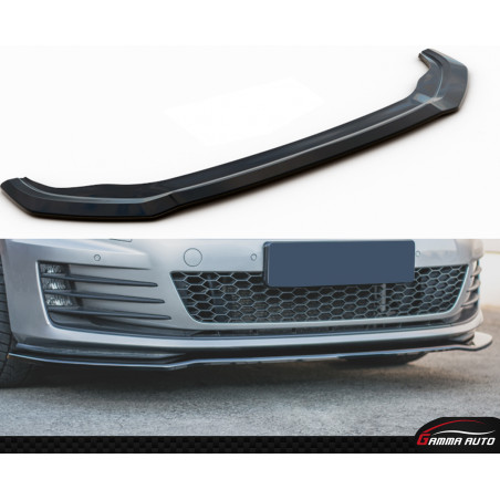 Front Lip Vw Golf 7 Gti Ph1 Gloss Black