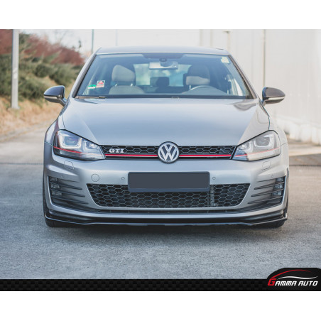 Front Lip Vw Golf 7 Gti Ph1 Gloss Black