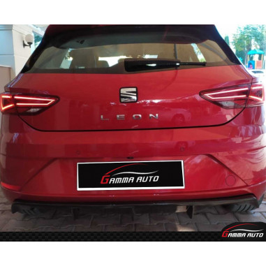 Diffuseur Seat Leon Mk3 Gloss Black / 2017