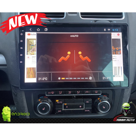 Poste Android Autoradio Carplay  Vw Universel 10 Pouces