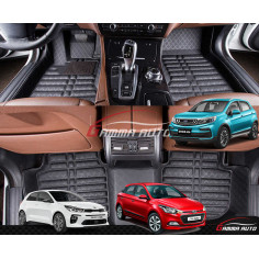 Tapis Sur Mesure Grand Format Carbon Kia Rio Hyundai I20...