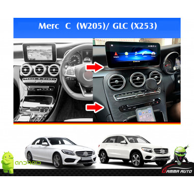 Poste Android Mercedes Classe C W205 / Glc X253