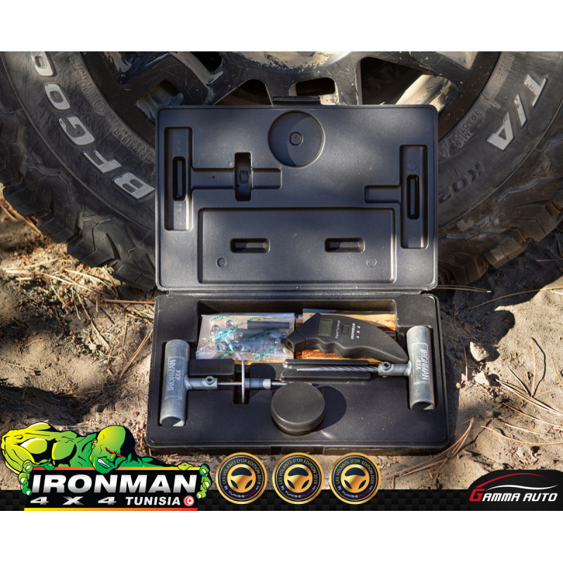 Coffret kit réparation pneus 121411952 : Schuurman france, pneumatiques et  accessoires quad