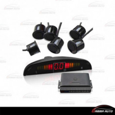 Radar De Recul Avec Avertisseur Led Noir