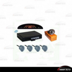 Radar De Recul Avec Avertisseur Led Gris