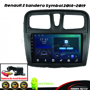 Poste Android Renault 2 Sandero Symbol 2014 2019