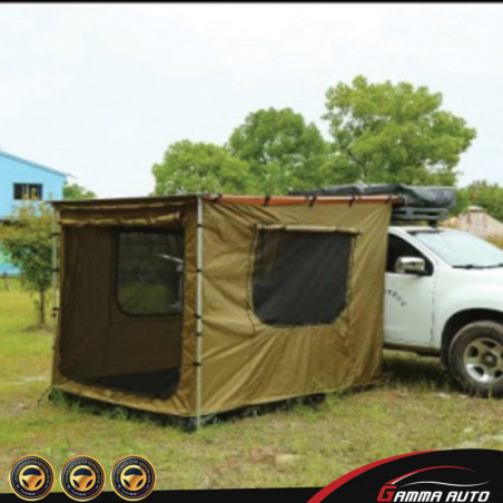 Tente pour Auvent 2M X 2M avec tapis en pvc