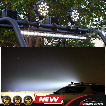 Projecteur Led Noir 51W Led