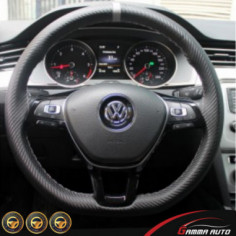 Couvre volant avec couture CARBON Gris