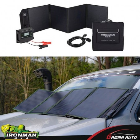 ENSEMBLE DE PANNEAUX SOLAIRES PORTATIFS 120 WATT