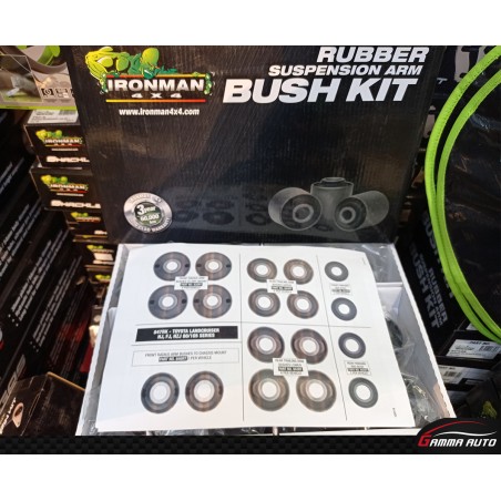 Rubber Suspension Arm Bush Kit Toyota Land Cruiseur 80 105 Ref 847Rk