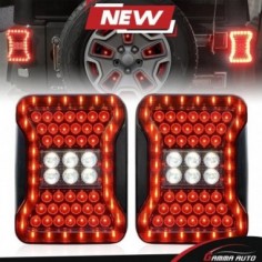 Feux arriere LED Jeep wrangler JK upgrade JL