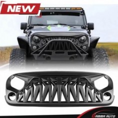 Calandre Style Mustang Pour jeep Wrangler 2007 - 2017