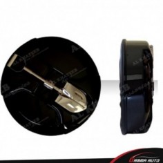 Cache pneus de secour Avec Pelle En aluminium