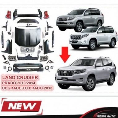 Kit carrosserie pour Toyota Land Cruiser Prado 2010-2017 Prado 150 Upgrade 2019