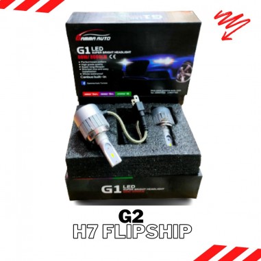 Kit Led G2 H7 Avec Clip Adaptateur