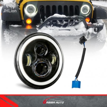Phares Av Jeep Wrangler Full Led Modele 3