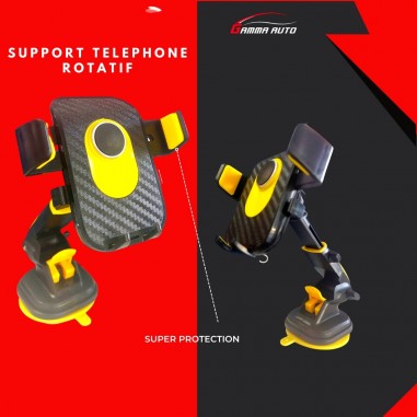 Support Téléphone Rotatif
