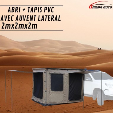 Tente Auvent 2M X 2M Avec Tapis En Pvc