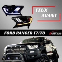 Optiques Avant Led Ford Ranger T7