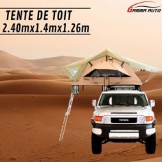 tente de toit petite taille 1.4m 2.4m taille d'ouverture : 240*143*126CM