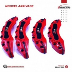 Cache Etrier BLACK RS RED