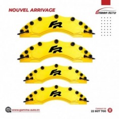 Cache Etrier 4PCS SET FR YELLOW