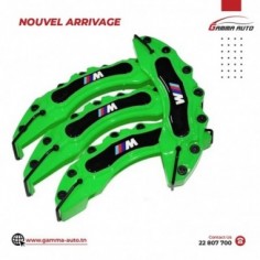 Cache Etrier GREEN 4PCS SET M3