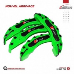 Cache Etrier GREEN  4PCS SET S LINE