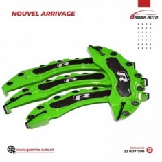 Cache Etrier GREEN  4PCS SET R