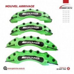 Cache Etrier GREEN  4PCS SET AMG