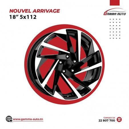 4 Jantes Alu 18 pouces 5x112