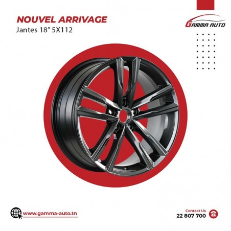 4 Jantes Alu 18 pouces 5x112